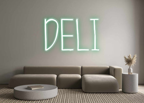 Custom Neon: DELI