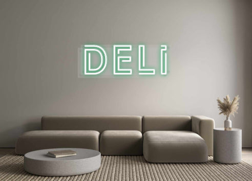 Custom Neon: DELI