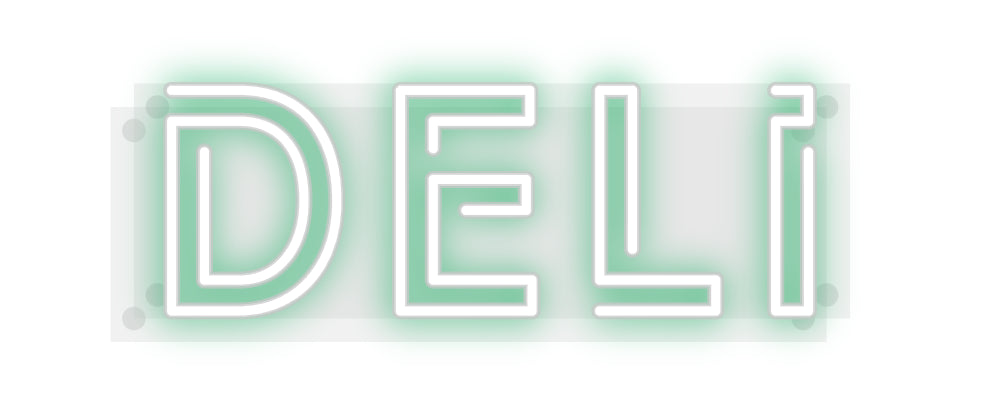 Custom Neon: DELI