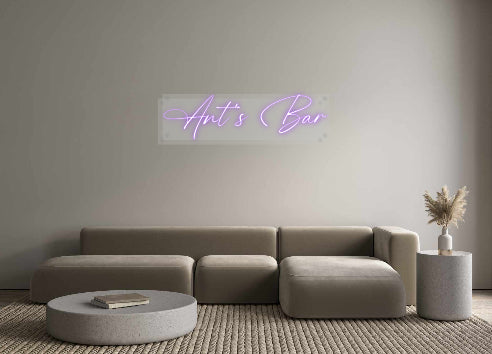 Custom Neon: Ant’s Bar
