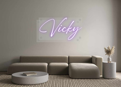 Custom Neon: Vicky