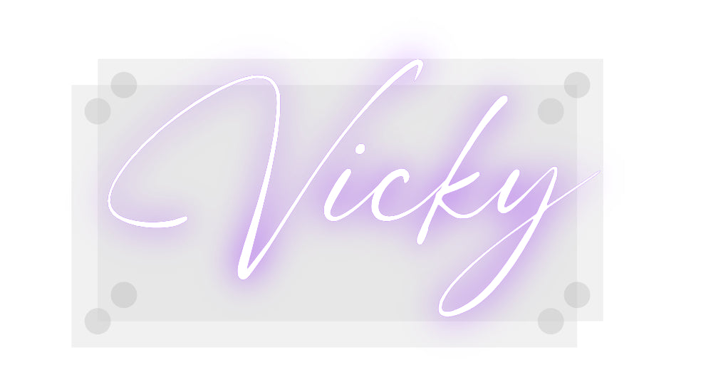 Custom Neon: Vicky