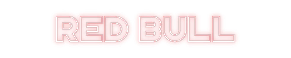 Custom Neon: Red Bull