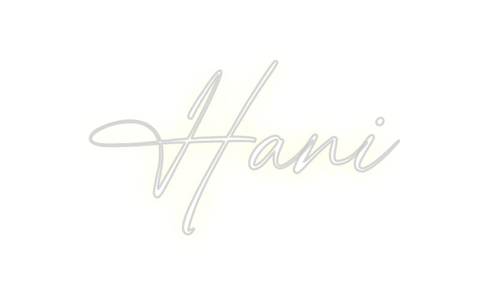 Custom Neon: Hani