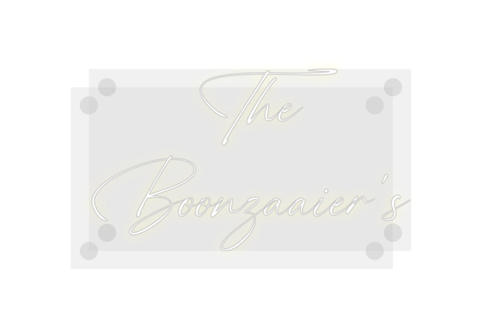 Custom Neon: The
Boonzaai...