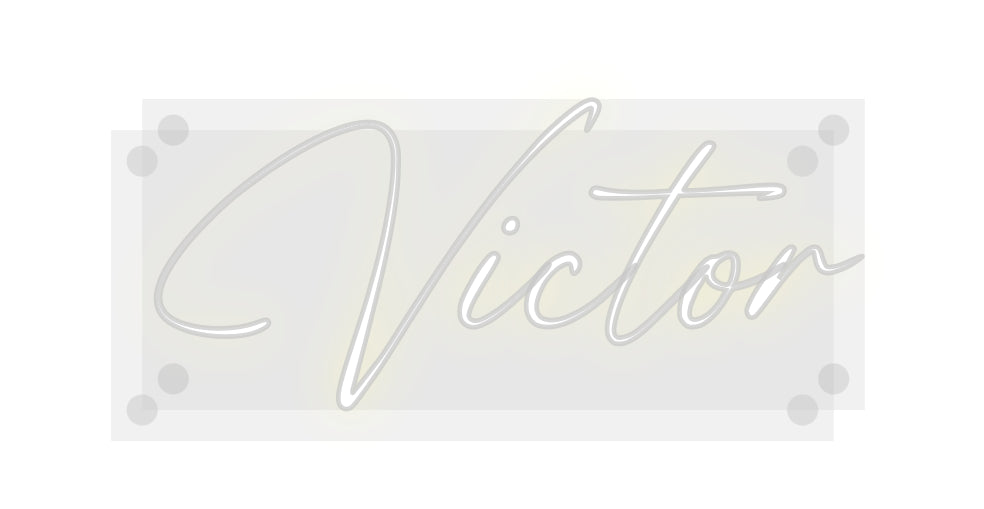 Custom Neon: Victor