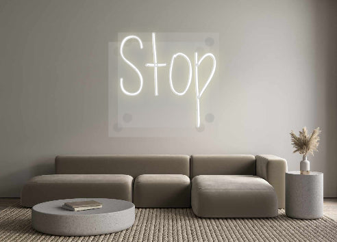 Custom Neon: Stop