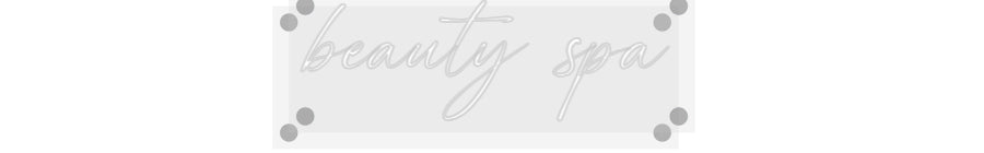 Custom Neon: beauty spa