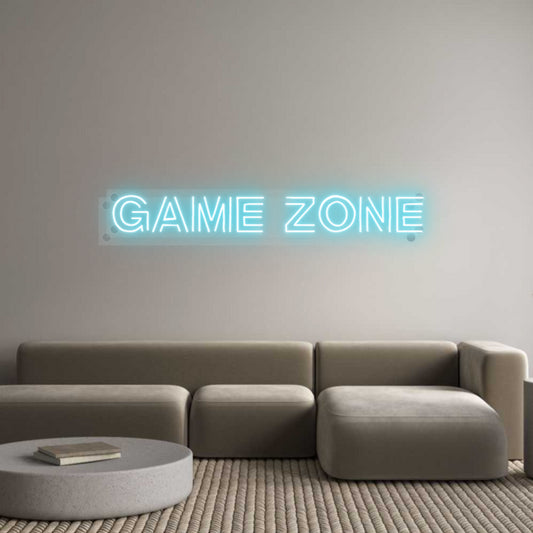 Custom Neon: GAME ZONE