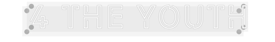 Custom Neon: 4 THE Youth