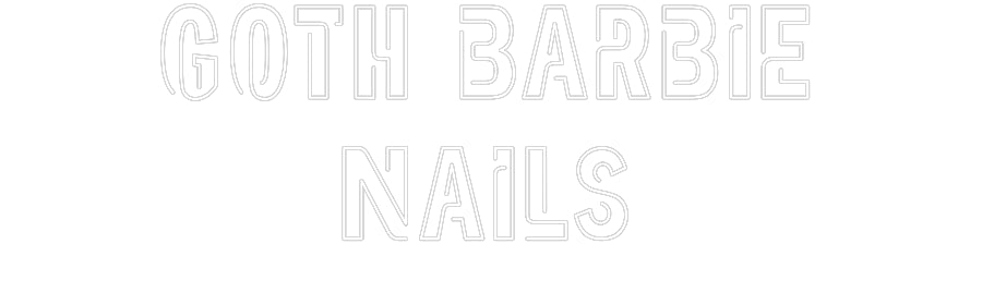 Custom Neon: Goth Barbie
...