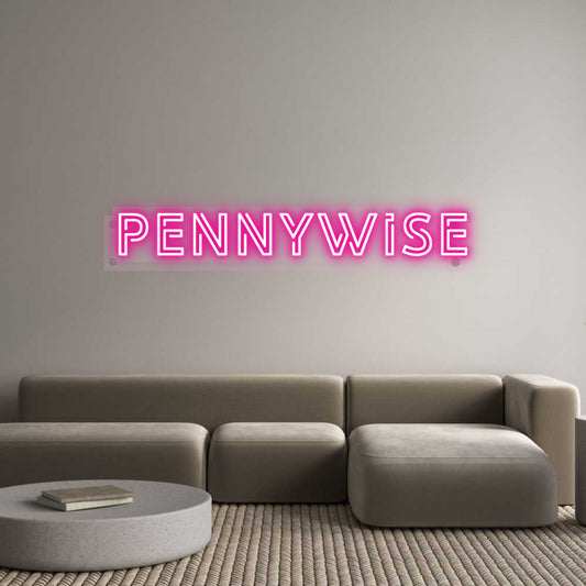 Custom Neon: Pennywise