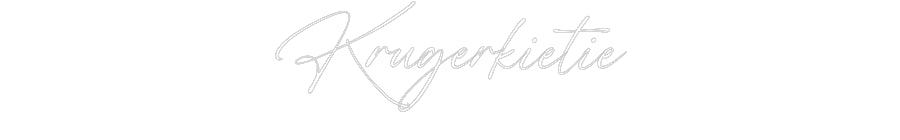 Custom Neon: Krugerkietie