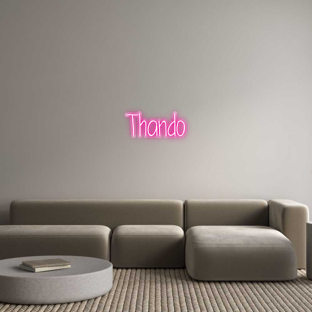 Custom Neon: Thando