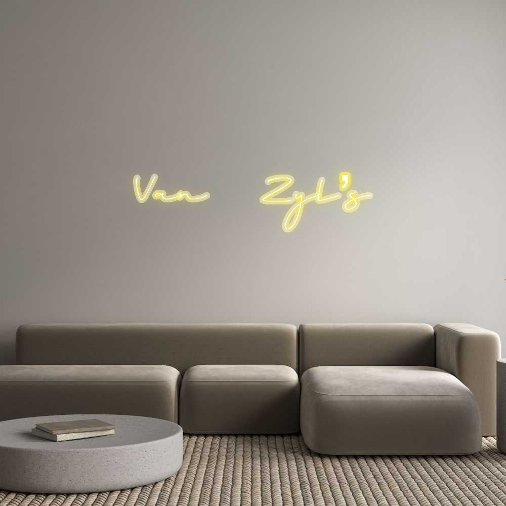 Custom Neon: Van Zyl’s