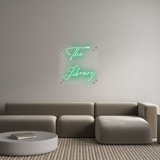 Custom Neon: The 
Library