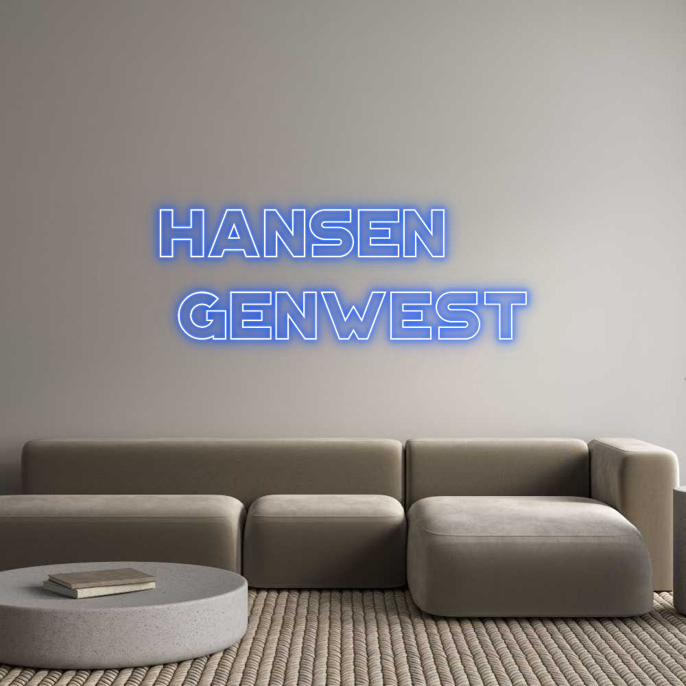 Custom Neon: Hansen
 Genw...