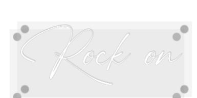 Custom Neon: Rock on