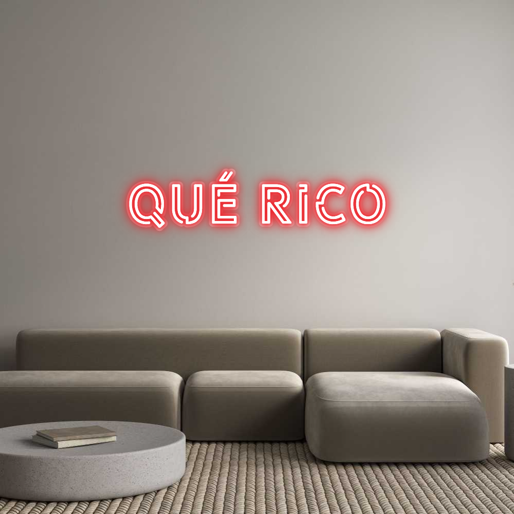 Custom Neon: Qué Rico