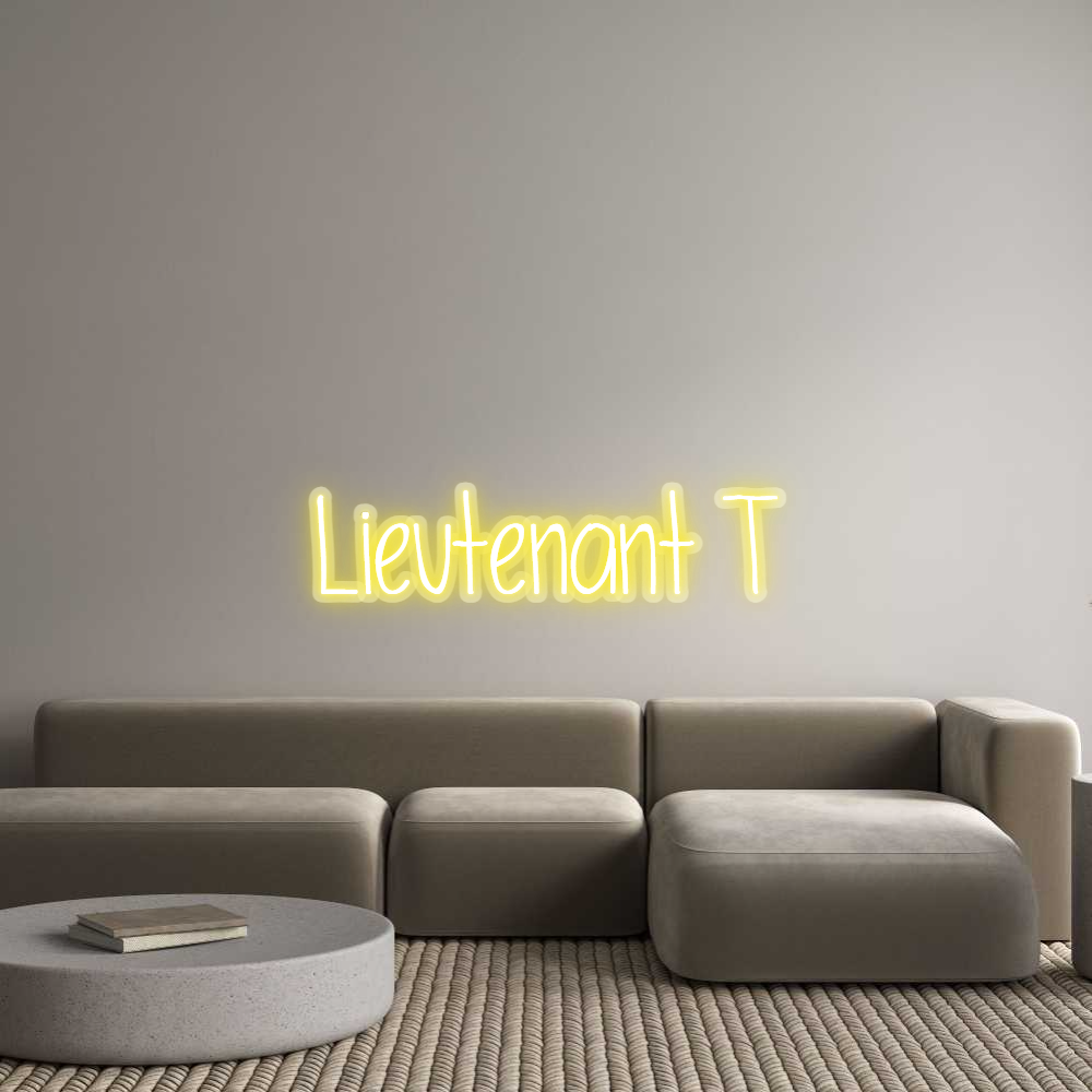 Custom Neon: Lieutenant T
