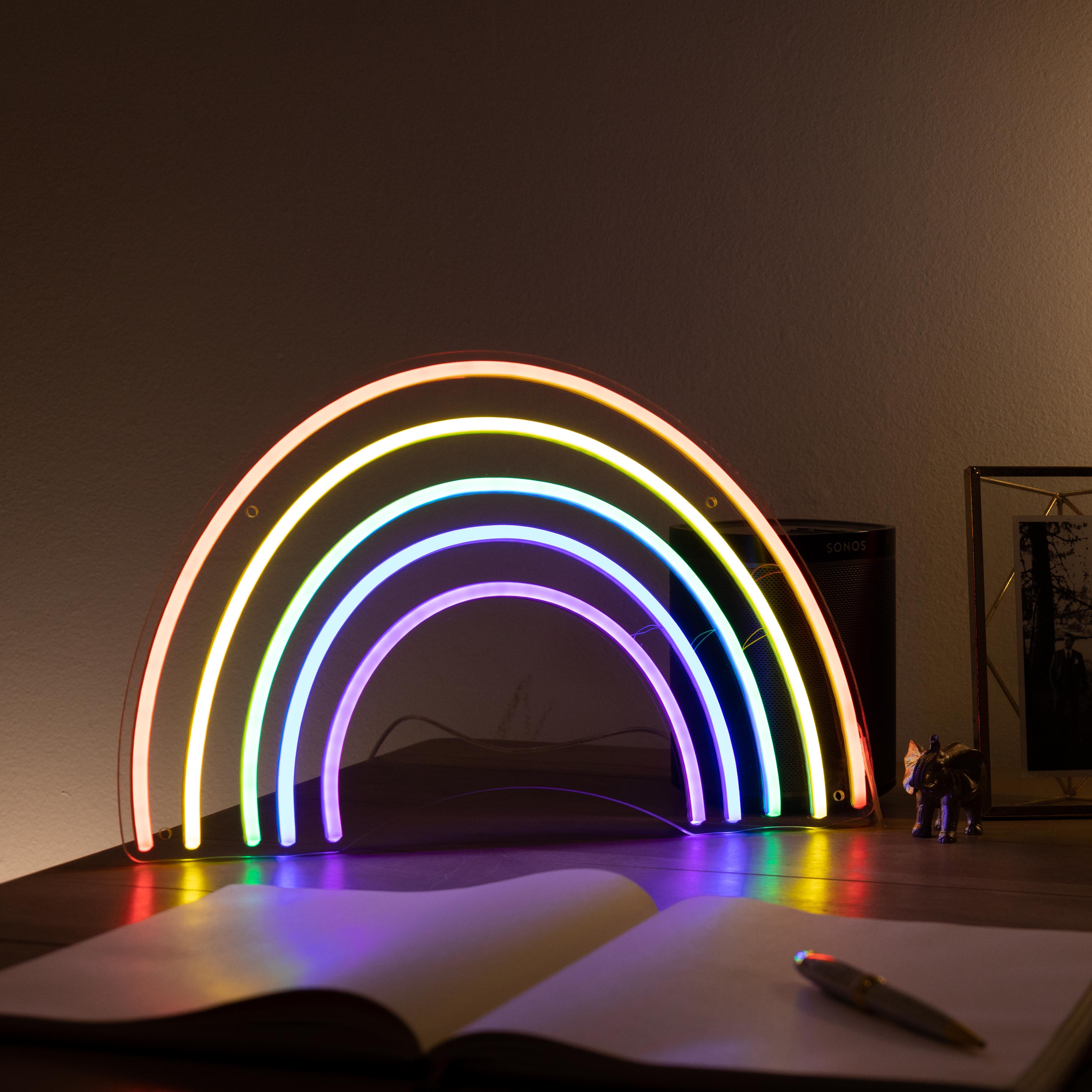 Rainbow - LED Mini Glow Sign – The Glow Co