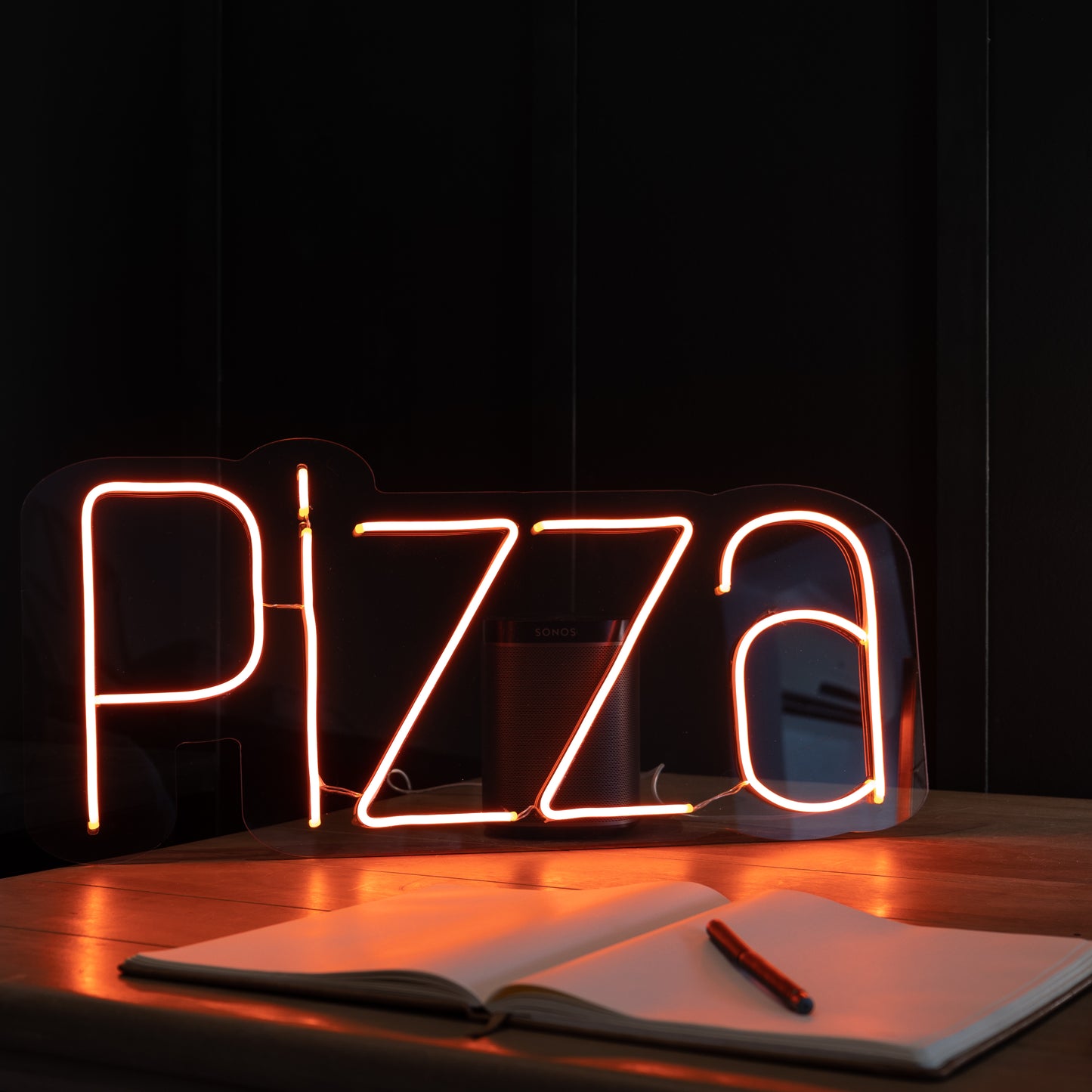 Pizza - LED Mini Glow Sign