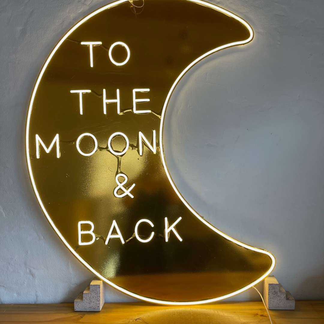 To The Moon Neon ( RENTAL )