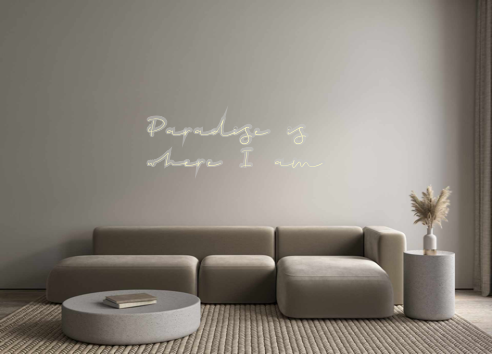 Custom Neon: Paradise is
w...