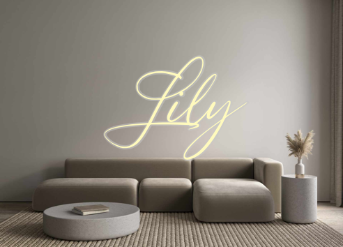 Custom Neon: Lily