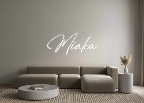 Custom Neon: Miaka