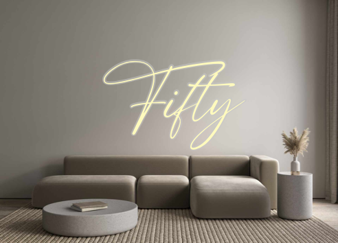 Custom Neon: Fifty