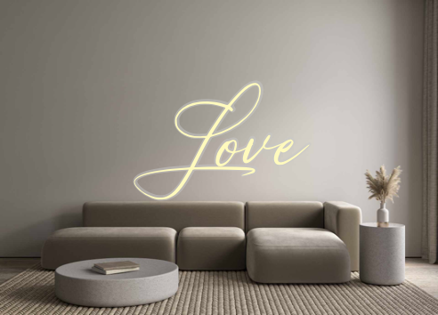 Custom Neon: Love