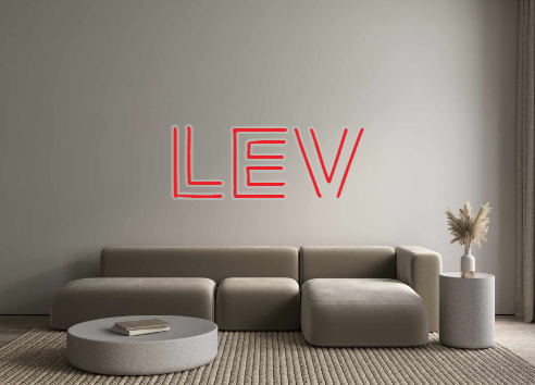 Custom Neon: Lev