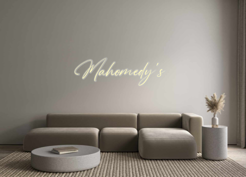 Custom Neon: Mahomedy’s