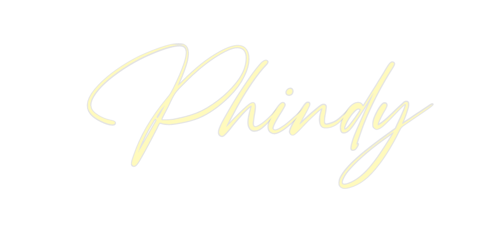 Custom Neon: Phindy