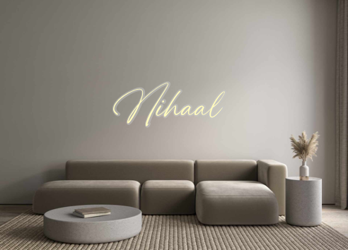 Custom Neon: Nihaal