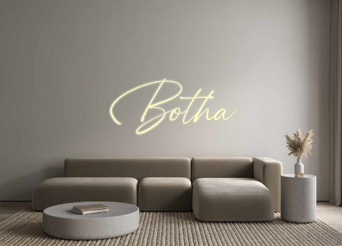 Custom Neon: Botha