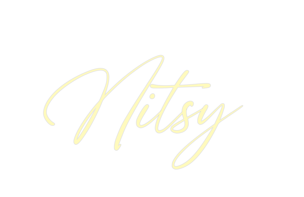 Custom Neon: Nitsy