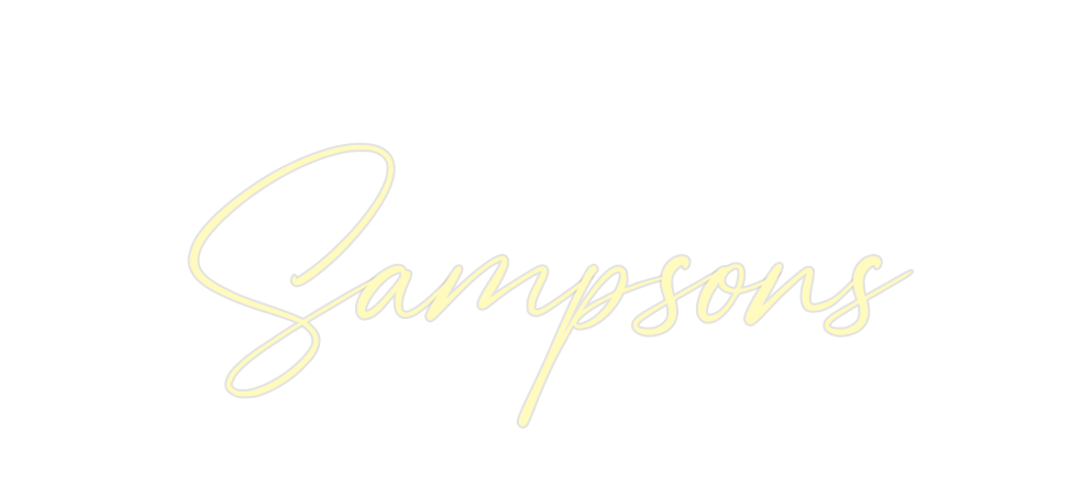 Custom Neon: Sampsons