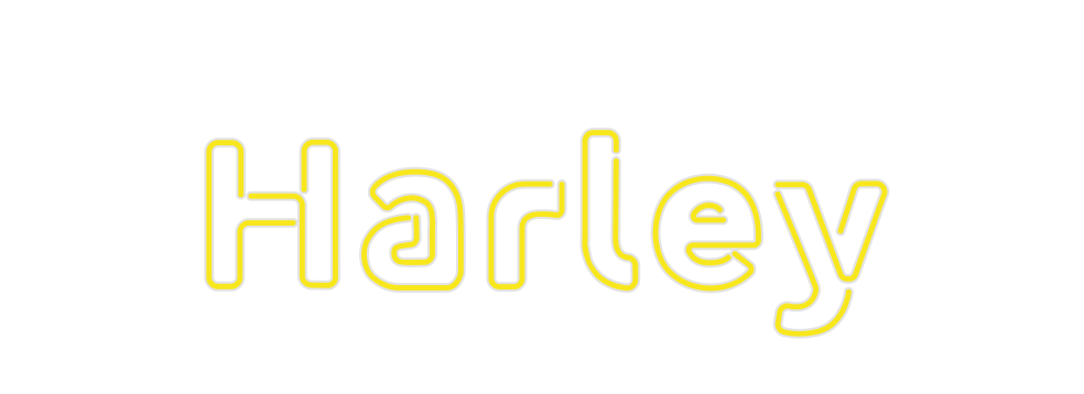 Custom Neon: Harley