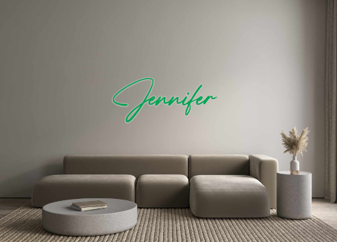 Custom Neon: Jennifer