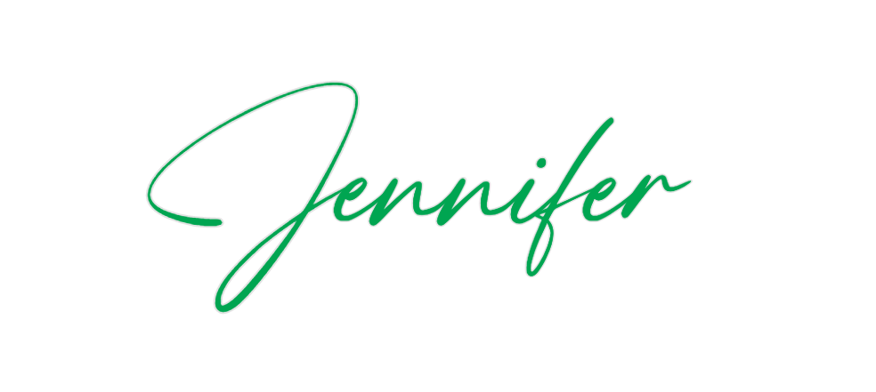 Custom Neon: Jennifer