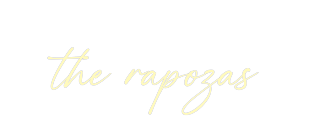 Custom Neon: the rapozas