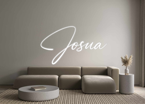 Custom Neon: Josua