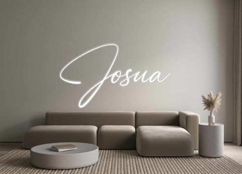 Custom Neon: Josua