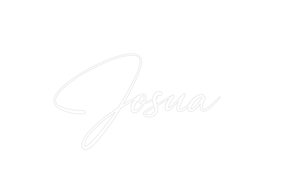 Custom Neon: Josua