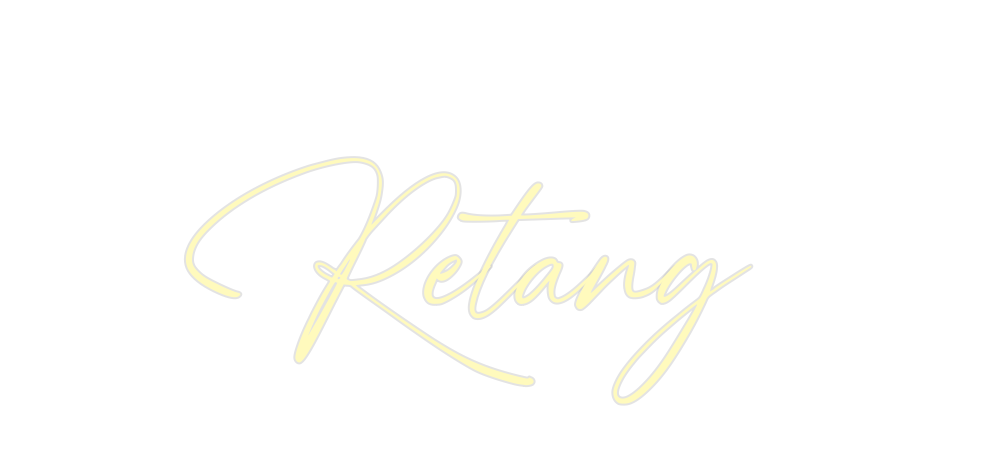 Custom Neon: Retang