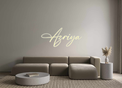 Custom Neon: Azriya
