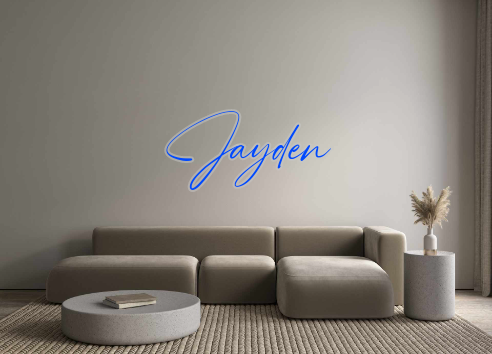 Custom Neon: Jayden