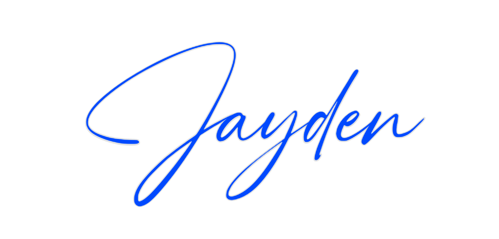 Custom Neon: Jayden
